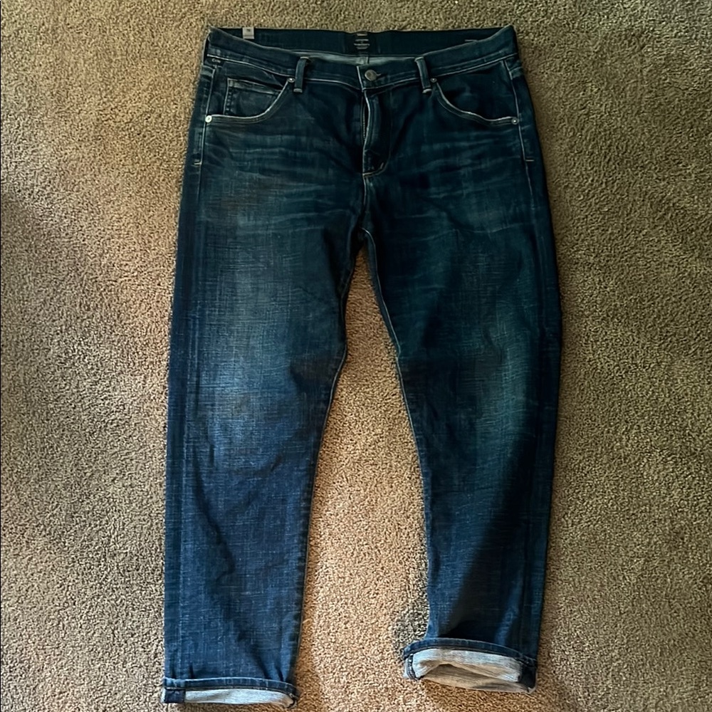 Citizens Of Humanity Emerson Slim Boyfriend crop jeans